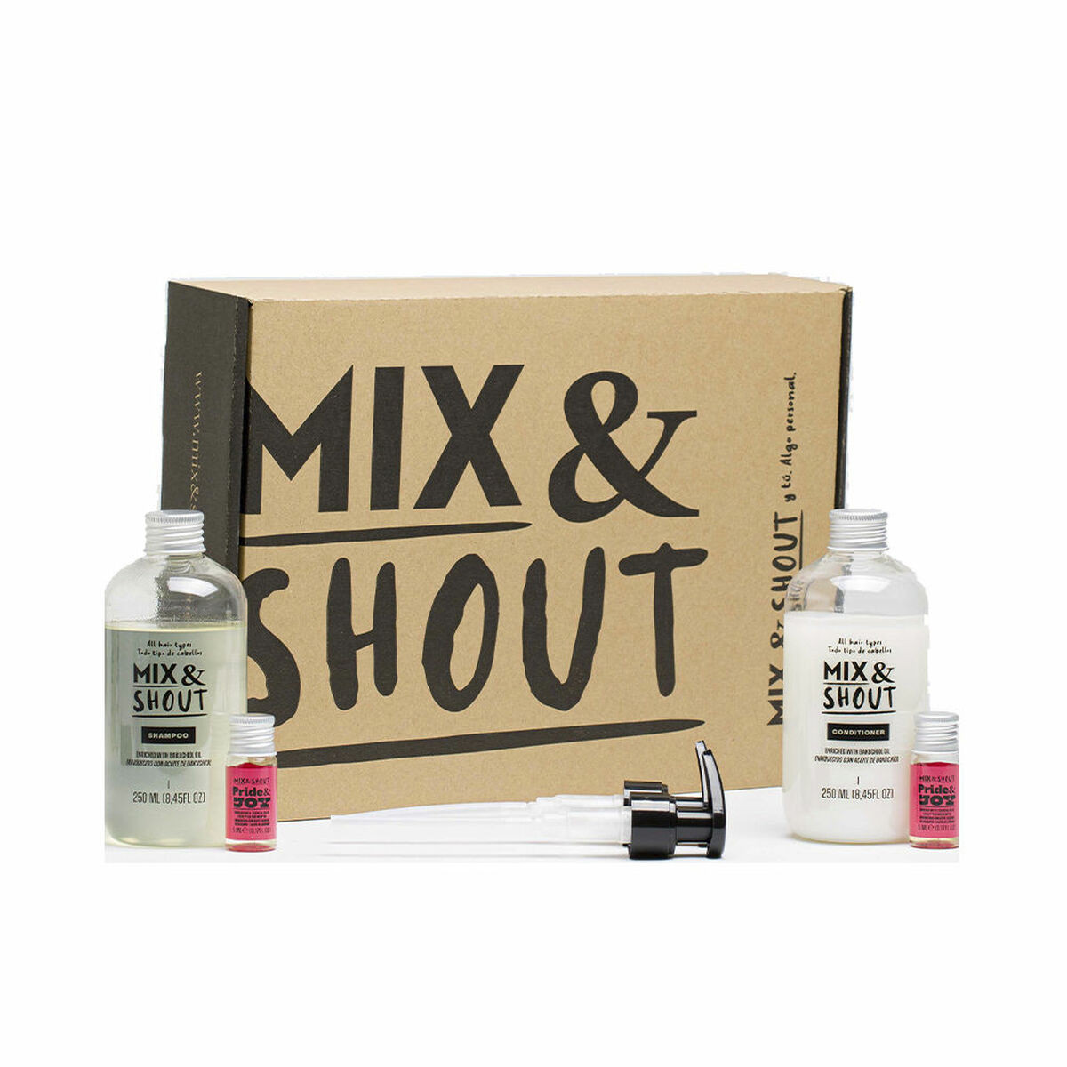 Shampoo Mix & Shout Rutina Protector Lote Protettore 4 Pezzi
