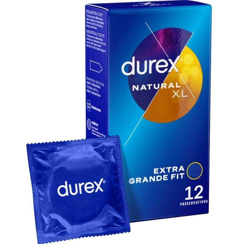Durex - Preservativi Natural XL 12 Unità