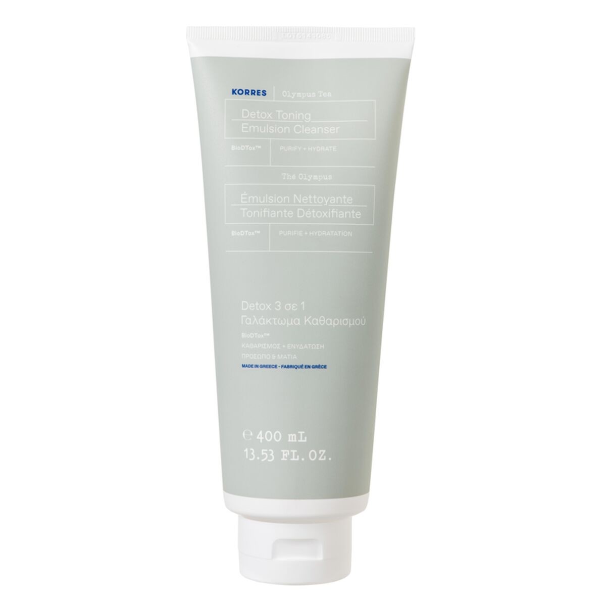 Detergente Viso Korres Olympus Tea 400 ml