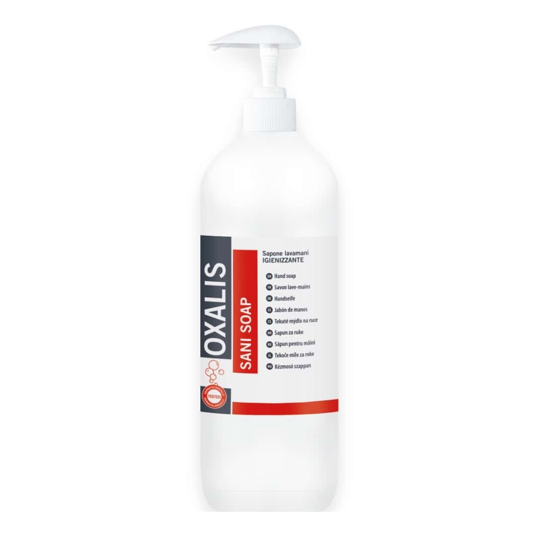 Sapone Liquido Mani Oxalis Sani Soap 1 lt Interchem - Ristorante Bar