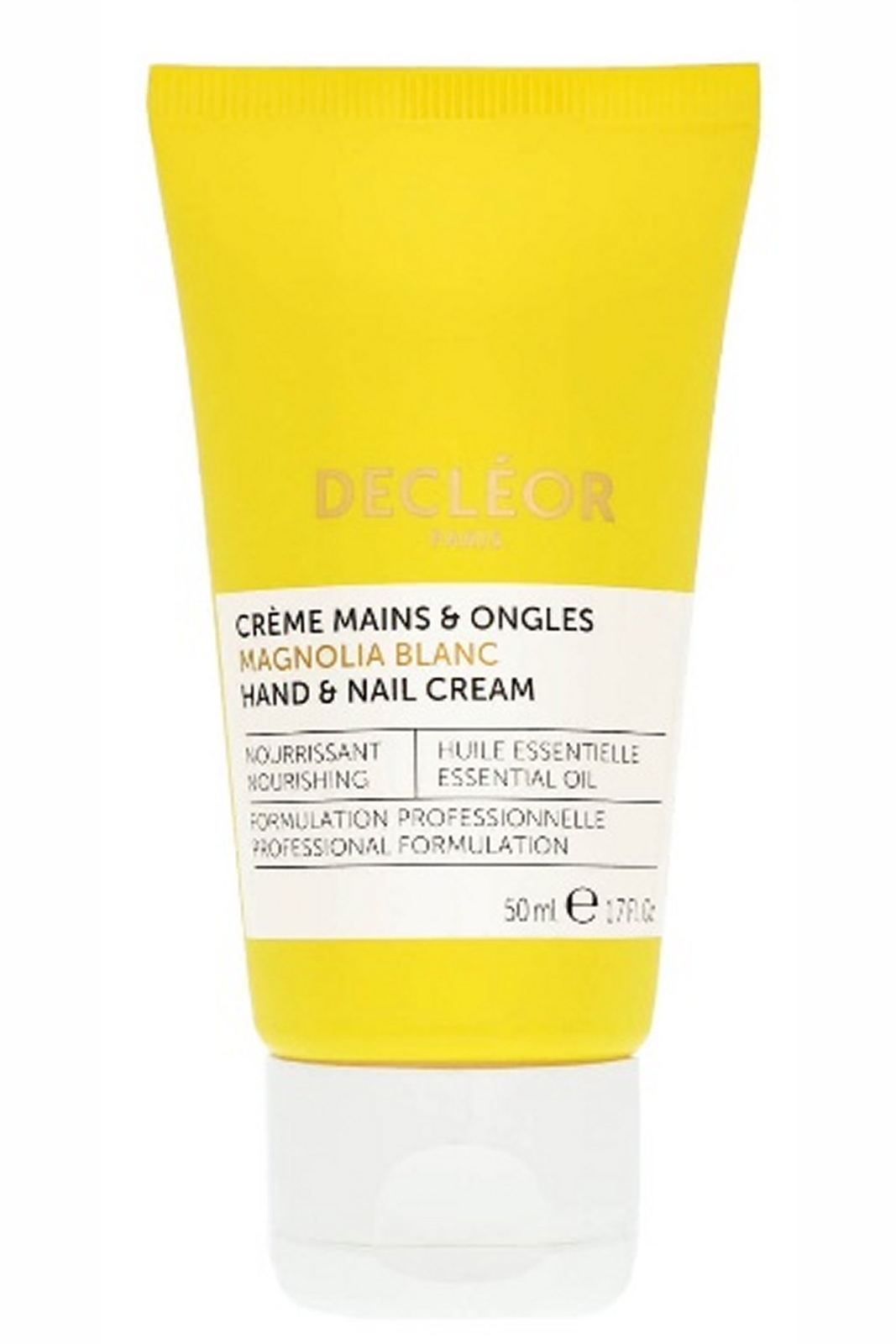 Crema Nutriente Per Mani E Unghie Decleor 50ml Magnolia Bianca