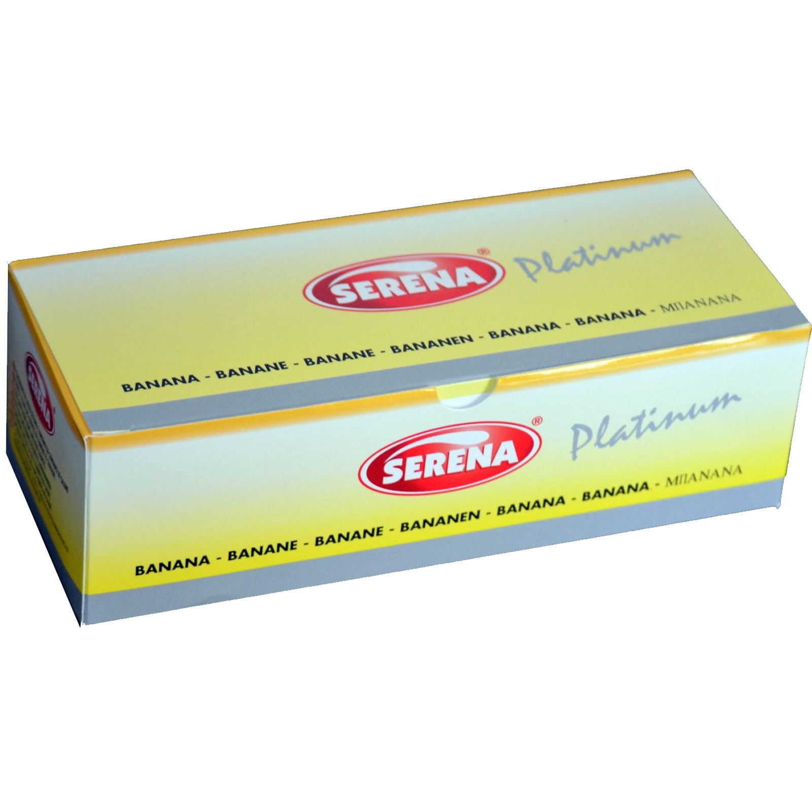 Preservativi Serena BANANA colorati gialli 1 Box da 144 Profilattici