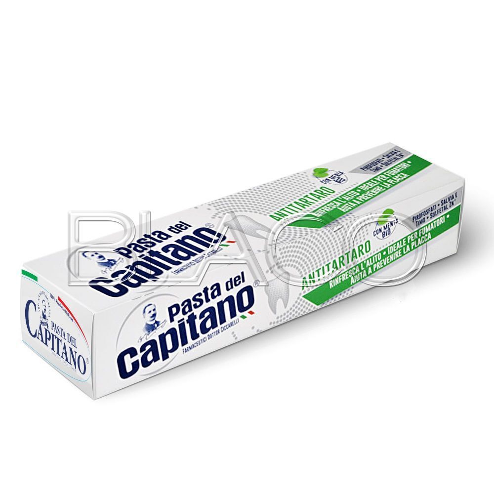 PASTA DEL CAPITANO MENTA BIO DENTIFRICIO DENTI ANTITARTARO - 100ML