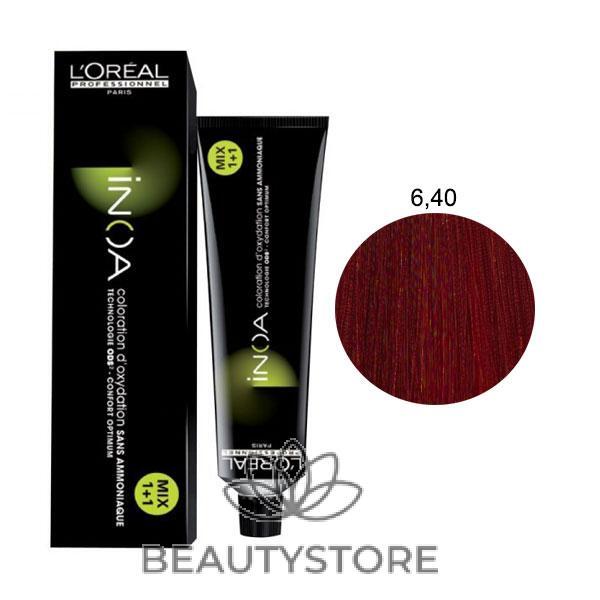 L'OREAL PROFESSIONNEL INOA BIONDO SCURO RAME INTENSO 6,40