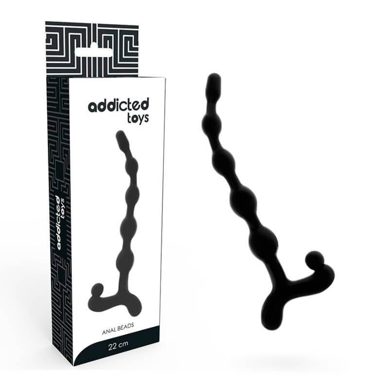 Addicted Toys - Palline Anali 22 CM Nero