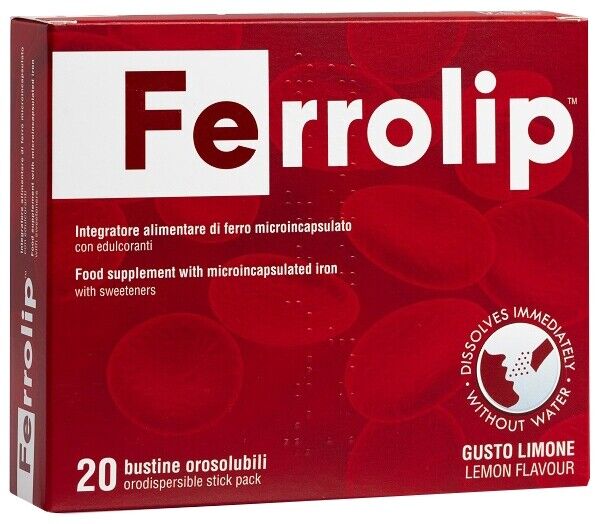 U.g.a. Nutraceuticals Ferrolip 20 Bustine Orosolubili