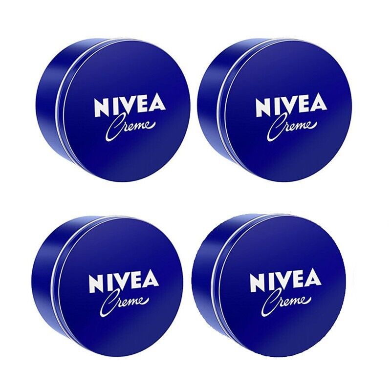 4pz NIVEA CREME Crema nutriente multiuso per tutti i tipi di pelle 250ml NUOVA