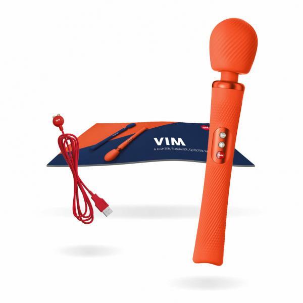 FUN FACTORY - BACCHETTA RUMBLE PESATA VIBRANTE RICARICABILE VIM IN SILICONE ARAN