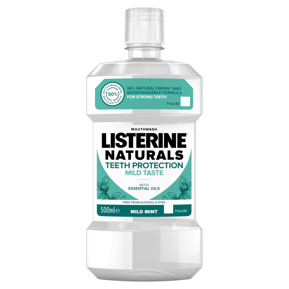 Listerine Naturals collutorio protezione denti 500 ml