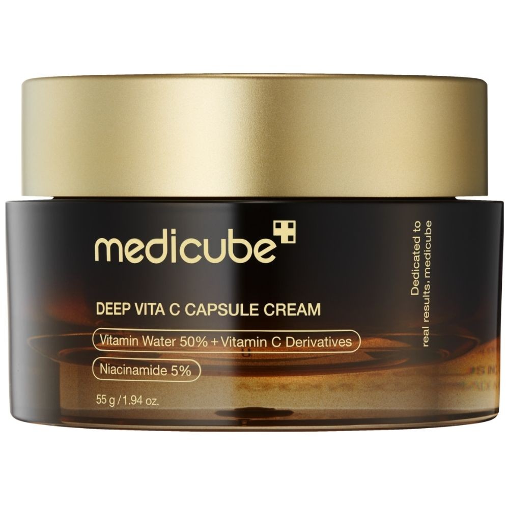 Medicube Deep Vita C Crema con il 50 % di estratto di olivello spinoso, 55 g