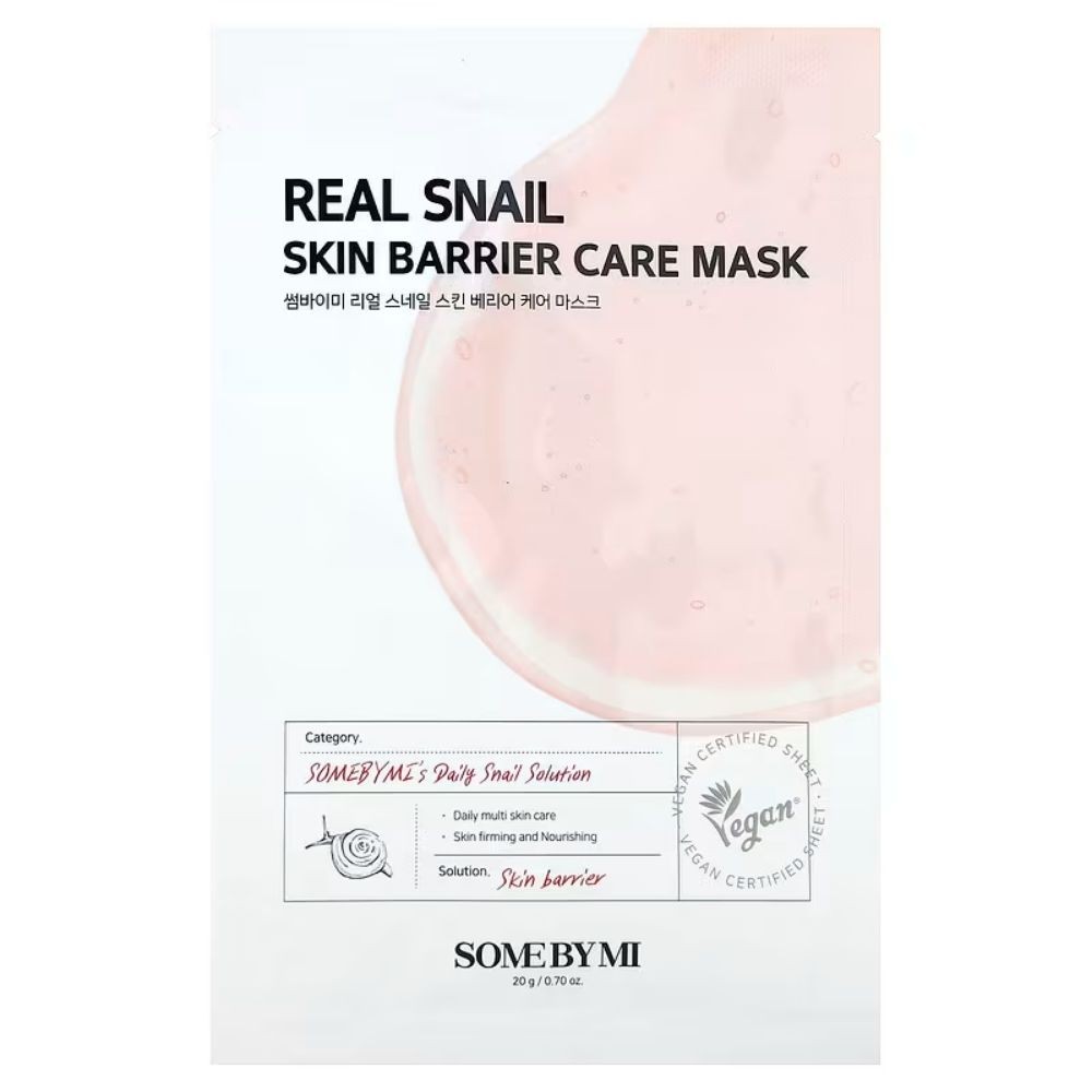 Alcuni By Mi Real Snail Maschera rigenerante al muco di lumaca, 20 g