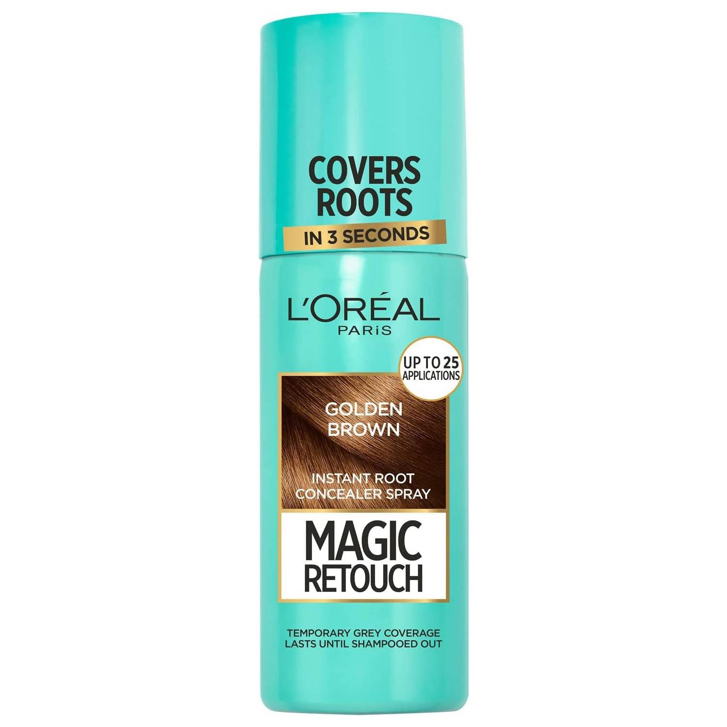 Ritocco Per Capelli  Perfetto Spray Ritocco Radici Castani Dorati L Oreal 75ml