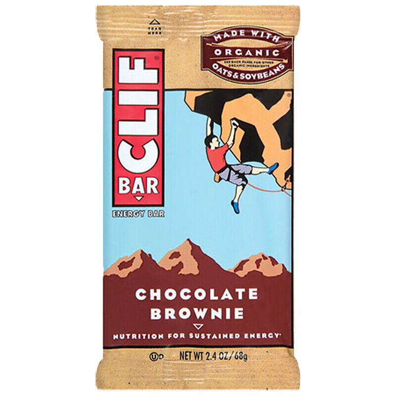 Clif Bar Cibo Energetico Brownie Al Cioccolato Scatola Da 12