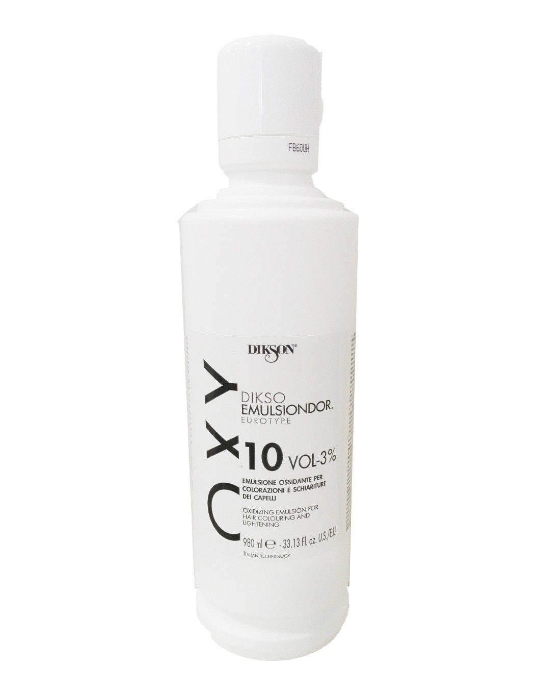 Ossigeno Emulsiondor Eurotype 980 Ml  Dikson/10 Volumi