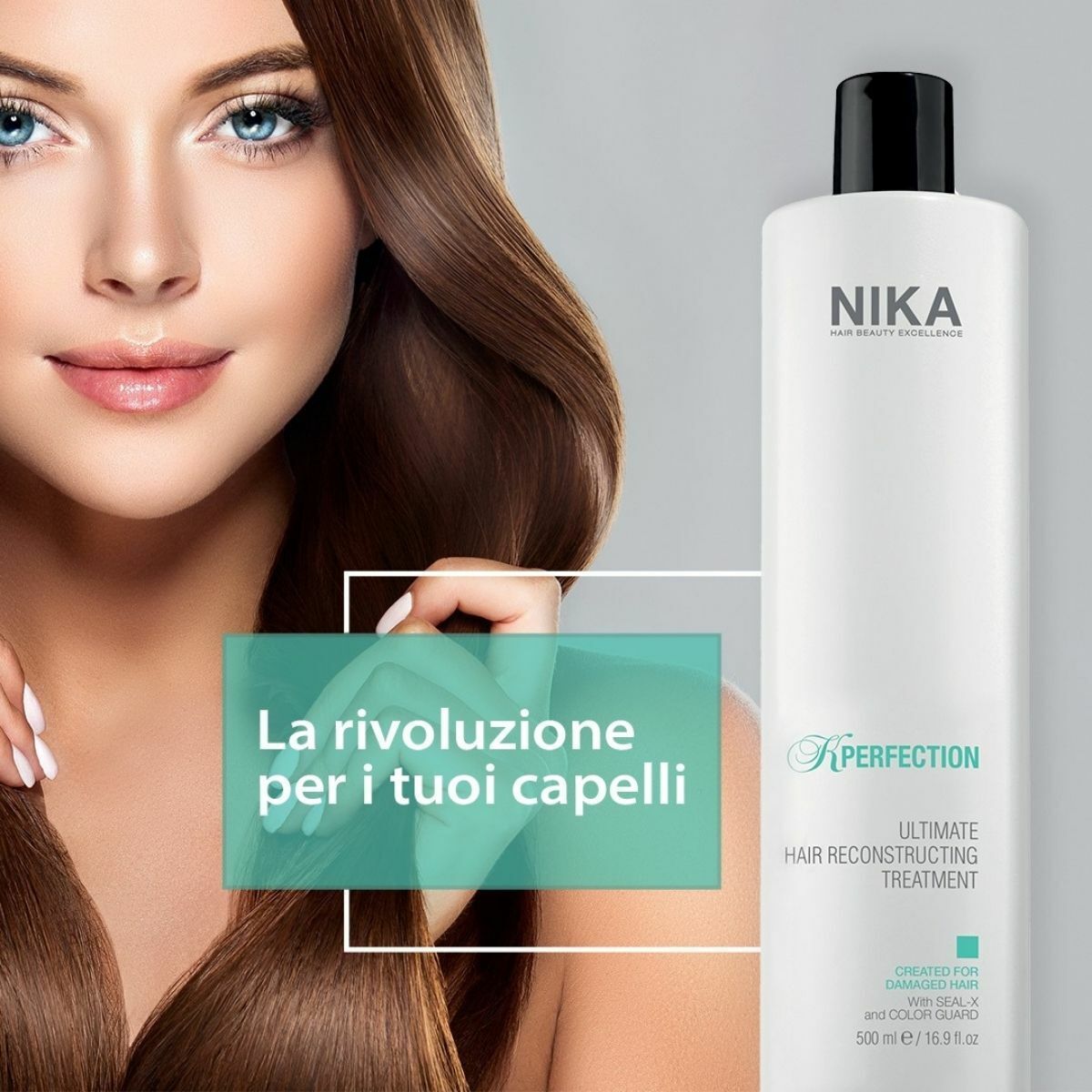 Nika Ultimate Trattamento di Ricostruzione capelli Secchi e Danneggiati 500ml