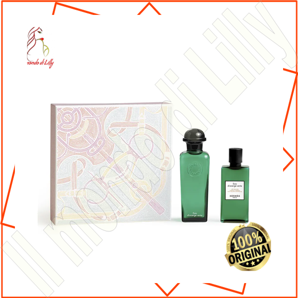 HERMÈS CASSA PER ACQUA VERDE ARANCIONE