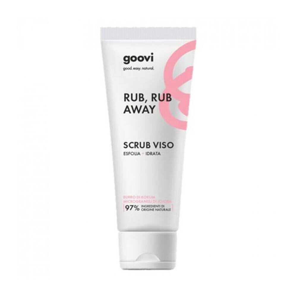Goovi Rub Rub Away Scrub Viso Esfoliante Idratante, 75ml