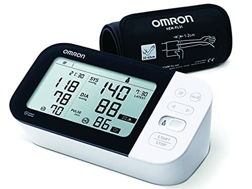 OMRON - Misuratore di Pressione da Braccio, M7 Intelli IT, HEM-7361T-EBK, (q0k)