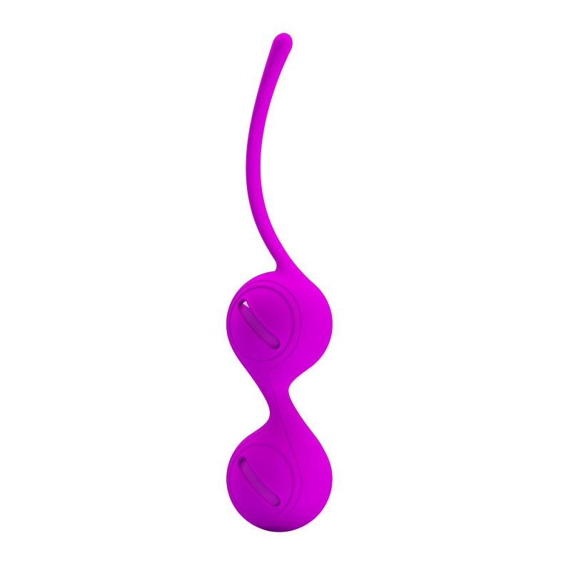 Palline Vaginali Donna Intimo Allenamento Pavimento Pelvico Esercizi Kegel Viola