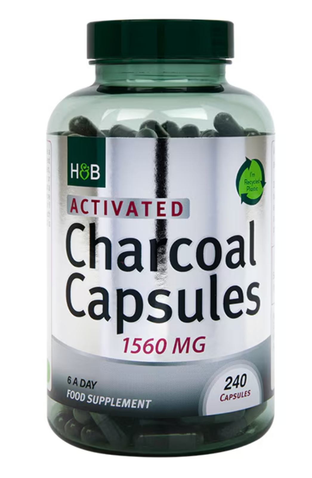 Holland & Barrett Carbone Attivato 240 Capsule Rrp £19