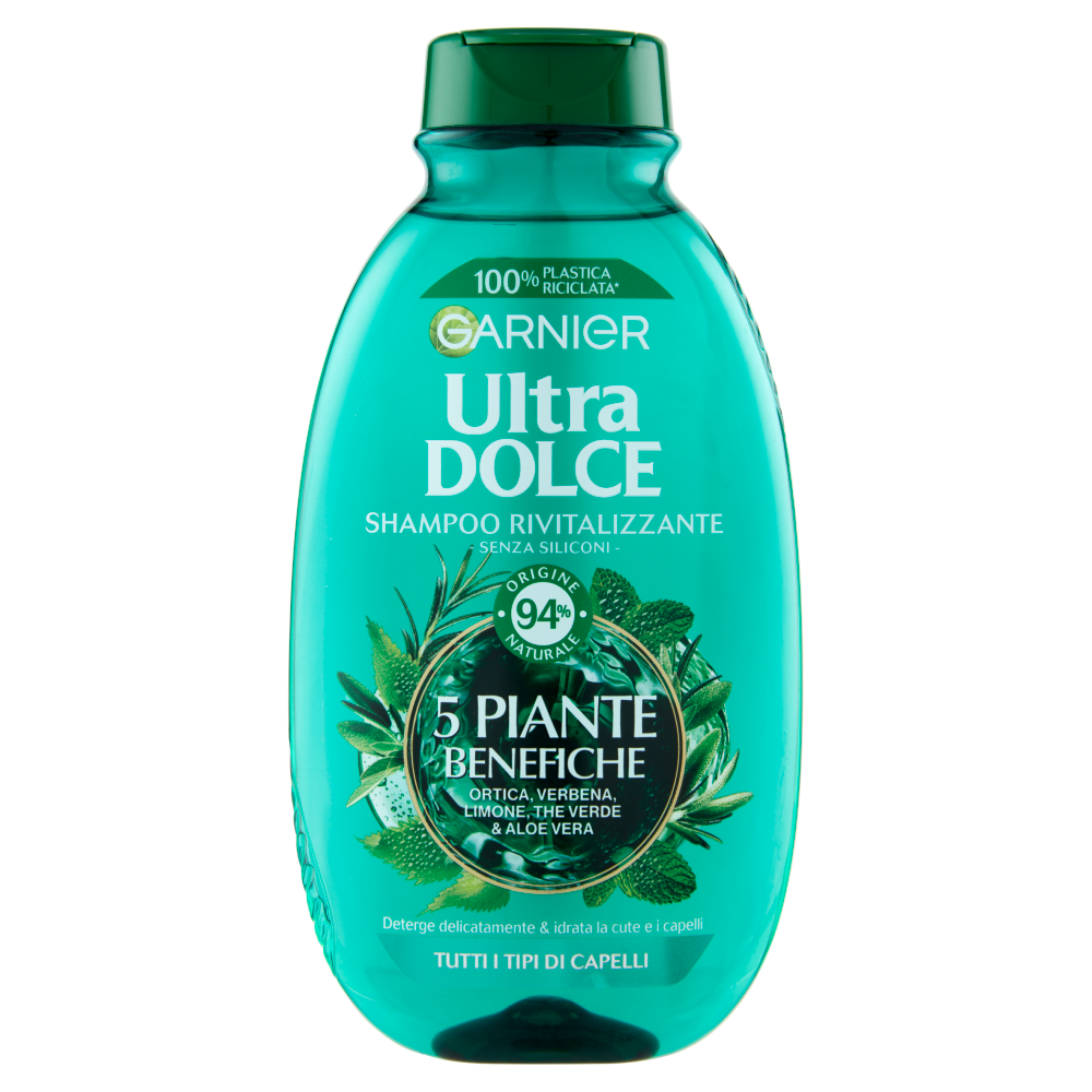 3 Pezzi Garnier Ultra Dolce Garnier Shampoo Ultra Dolce 5 Piante, da 250ml