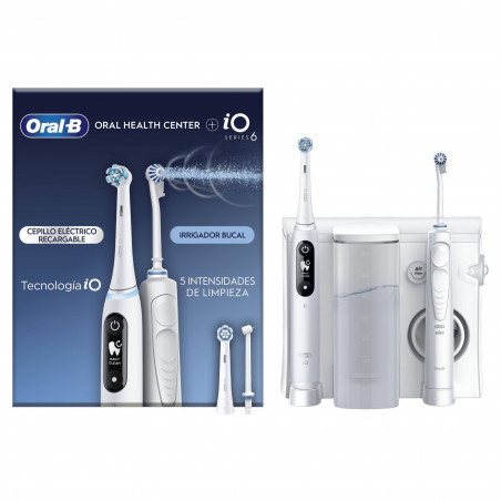 Oral-B Oral Center iO 6 Kit Spazzolino Elettrico con Idropulsore Oxyjet