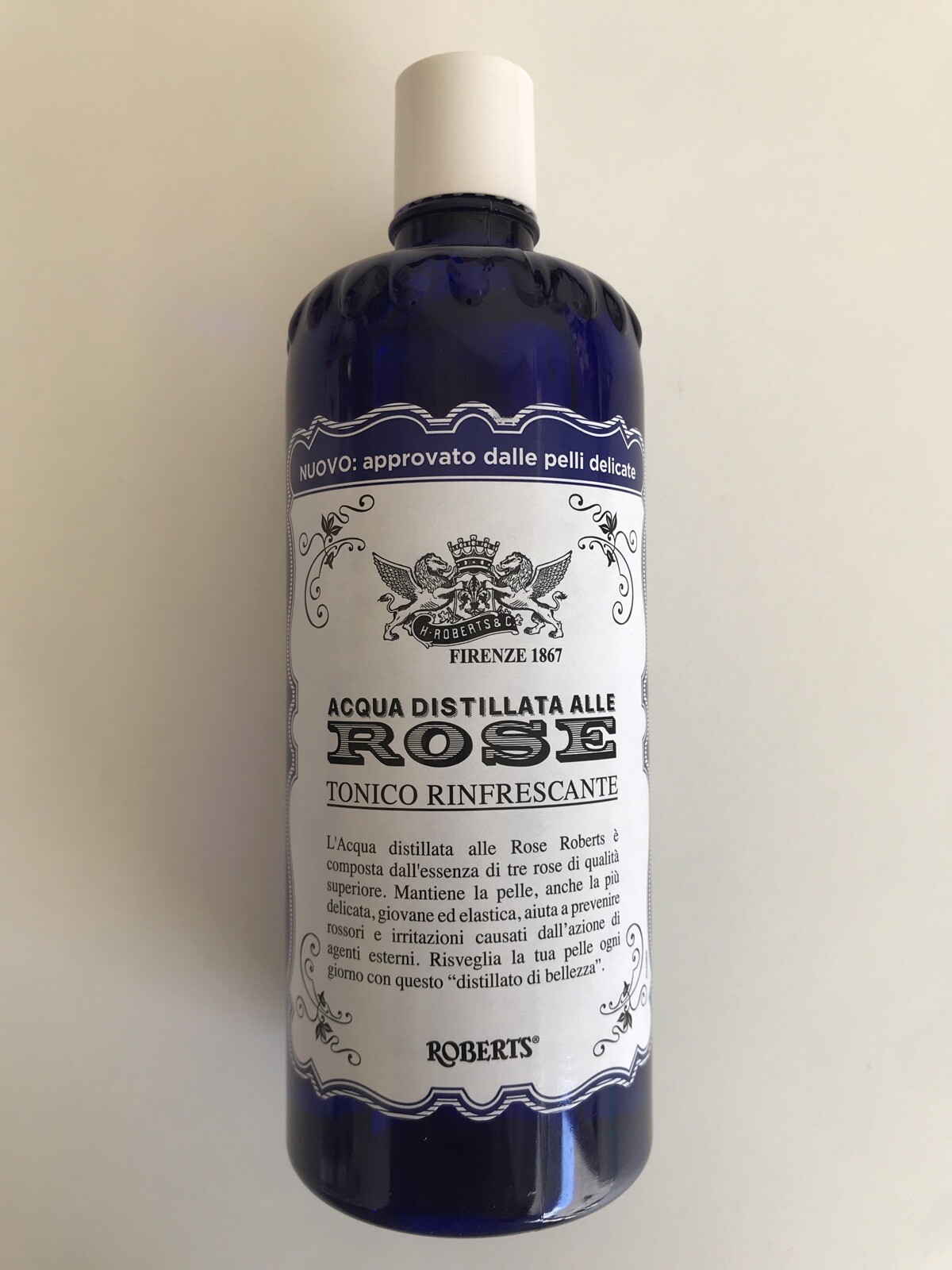 Roberts ACQUA ALLE ROSE ASTRINGENTE E TONICO RINFRESCANTE 300ML