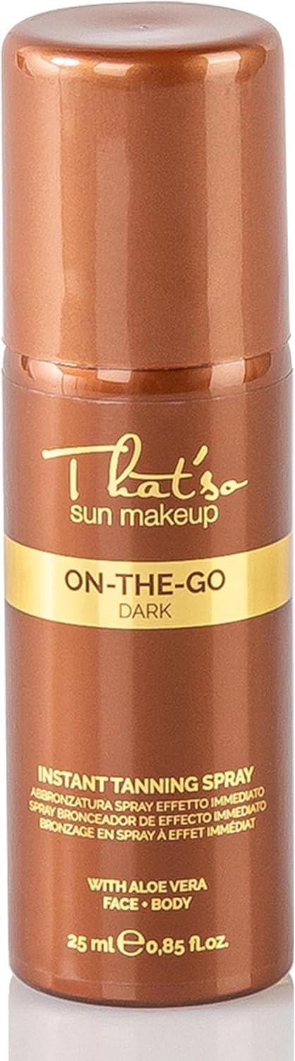 That'so Mini On The Go Dark 25ml TRAVEL spray abbronzante istantaneo bronzo dora