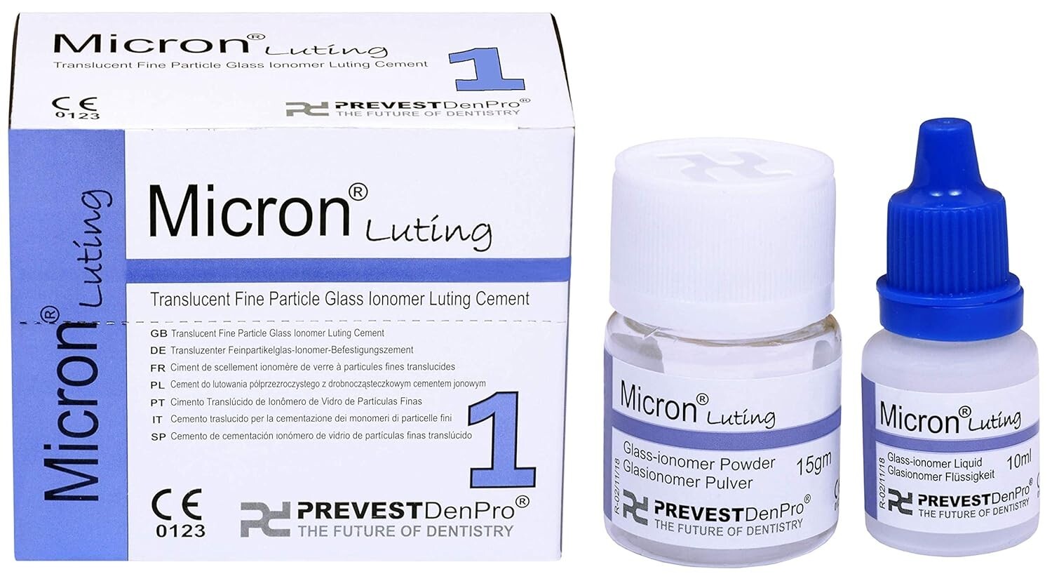 Prevest Denpro New Micron Luting Type 1 Dental Cement (l6Y)