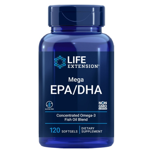 Mega Epa / Dha 120 Capsule Morbide Da Life Extension