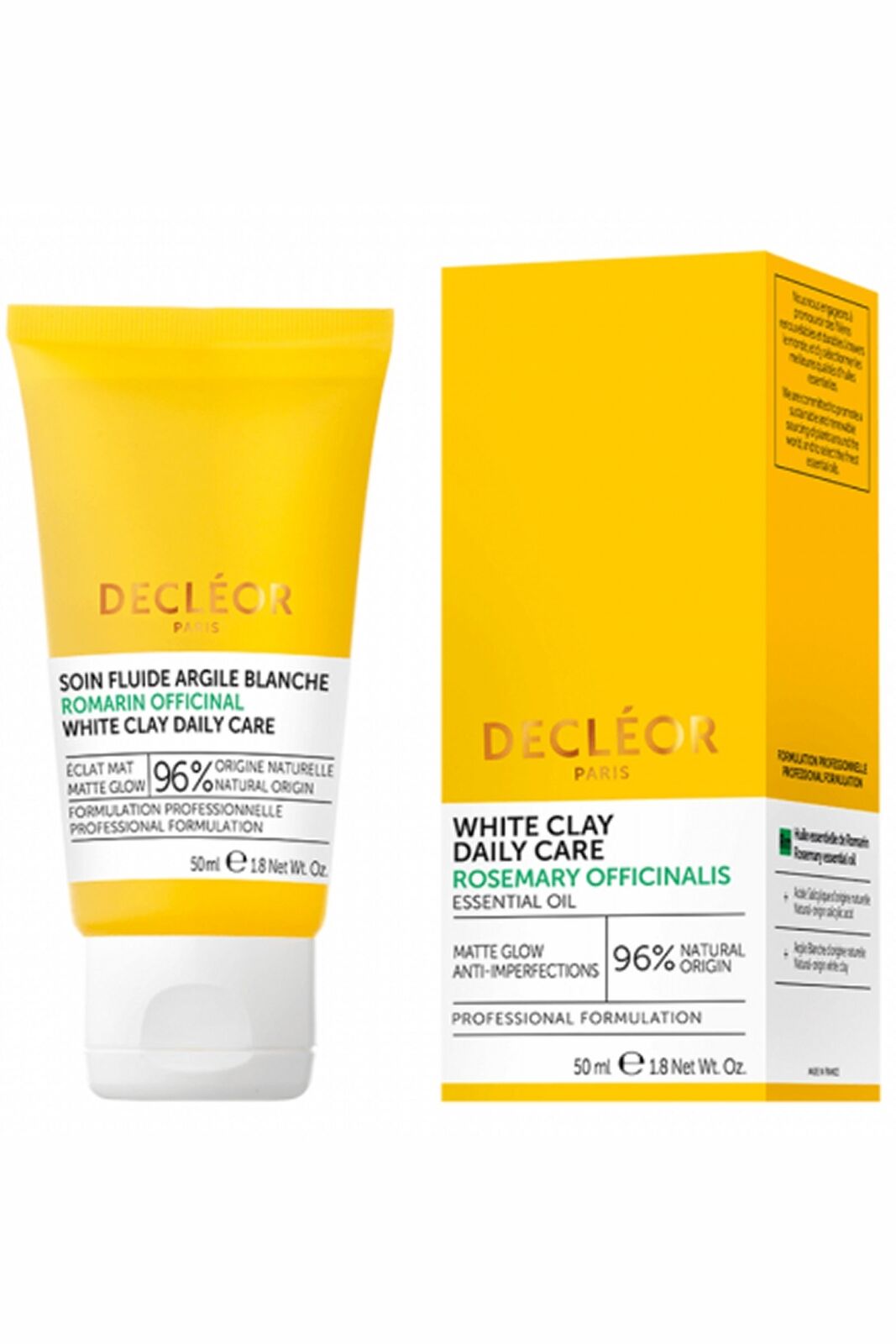 Decleor Crema Idratante Giornaliera In Argilla Bianca 50Ml Rosmarino Officinalis