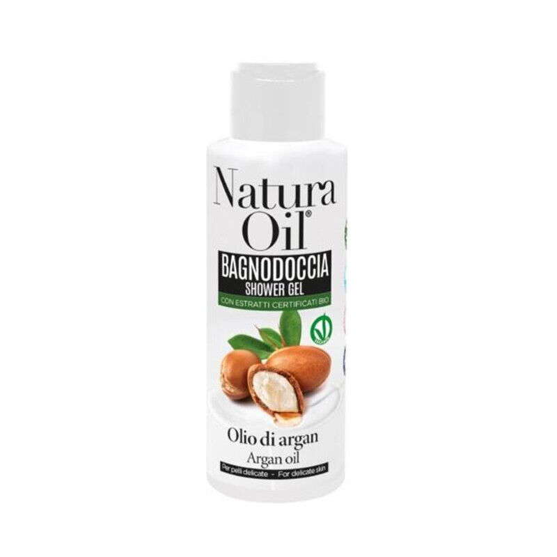 NaturaOil Bagnodoccia Shower Gel Olio di Argan Pelli Delicate 100 ml