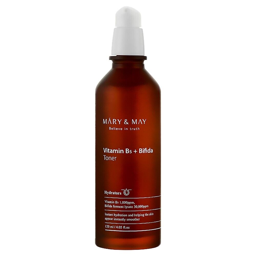 Mary&May Tonico Idratante Vitamina B5 + Bifida, 120 ml