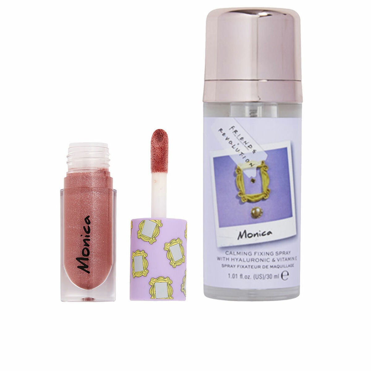 Set da Trucco Revolution Make Up Friends X Revolution Monica  2 Pezzi