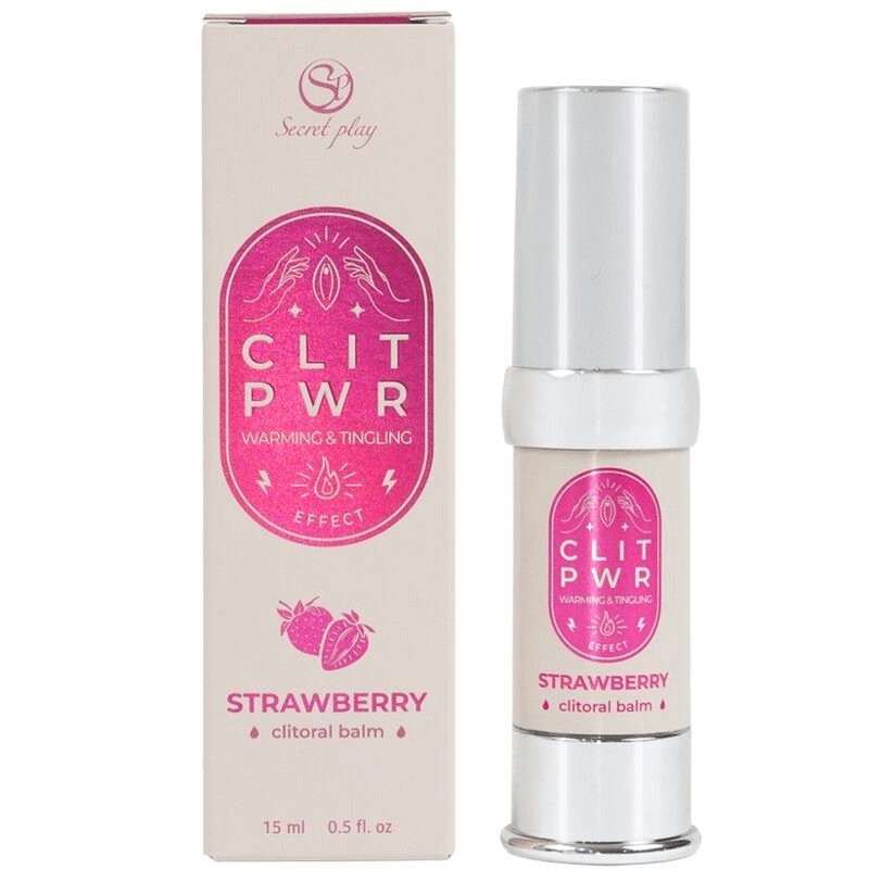 Secret Play Clit Pwr - Balsamo Stimolante per il Clitoride alla Fragola