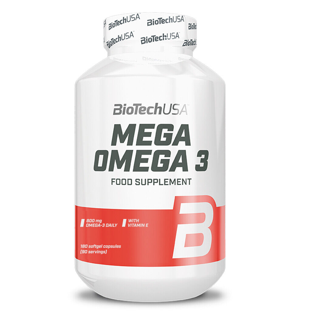 BIOTECH USA MEGA OMEGA 3 180 SOFTGEL