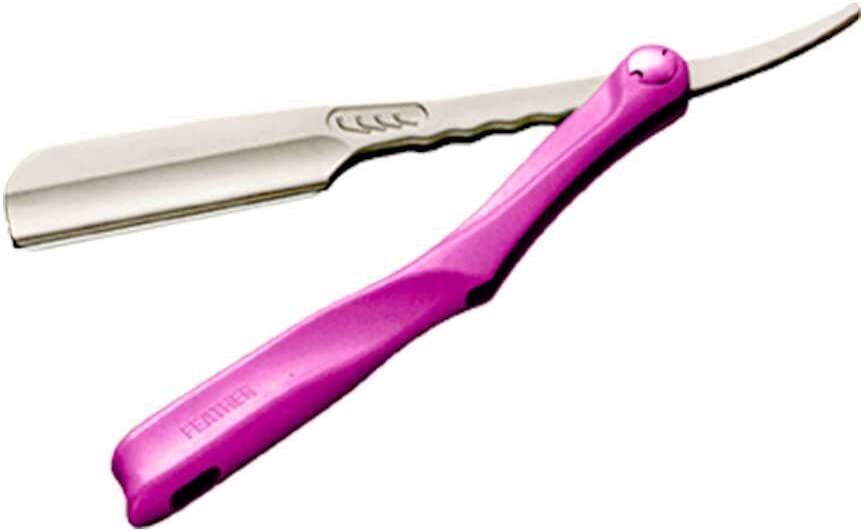 Feather Professional Artists Club SS Leather Black Lime Wine Super - Razor Japan