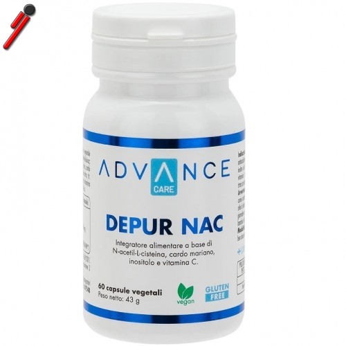 Advance Care, Depur Nac, 60 cps N-acetil-L-cisteina Cardo Mariano, Inositolo