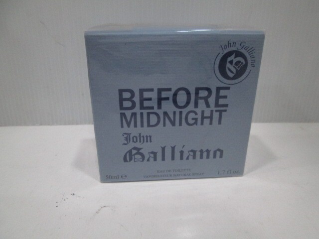 BEFORE MIDNIGHT di JOHN GALLIANO Profumo Uomo Eau De Toilette 50ml spray