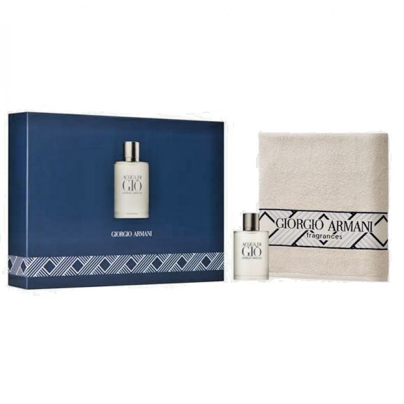 Giorgio Armani Acqua Di Gio 100ml + Telo doccia mare piscina in cotone