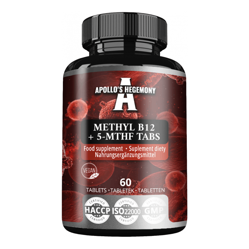 APOLLO'S HEGEMONY Methyl B12 + 5-MTHF Tabs 60 tab.