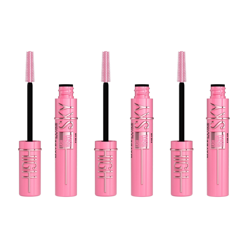 Maybelline Lash Sensational Sky High Mascara 7.2ml - Pink Air x3
