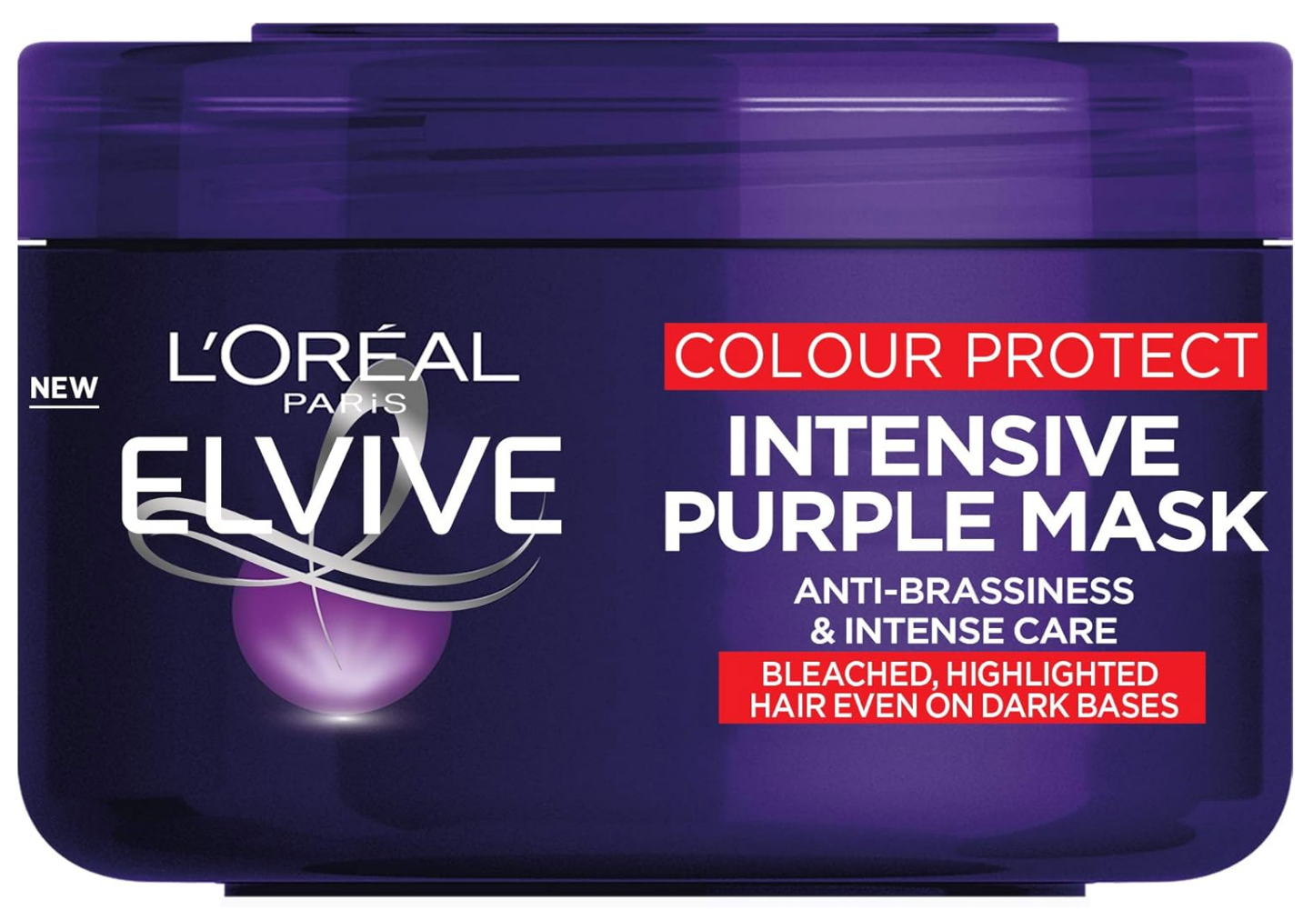 Maschera viola intensiva Loreal Elvive Colour Protect 250 ml