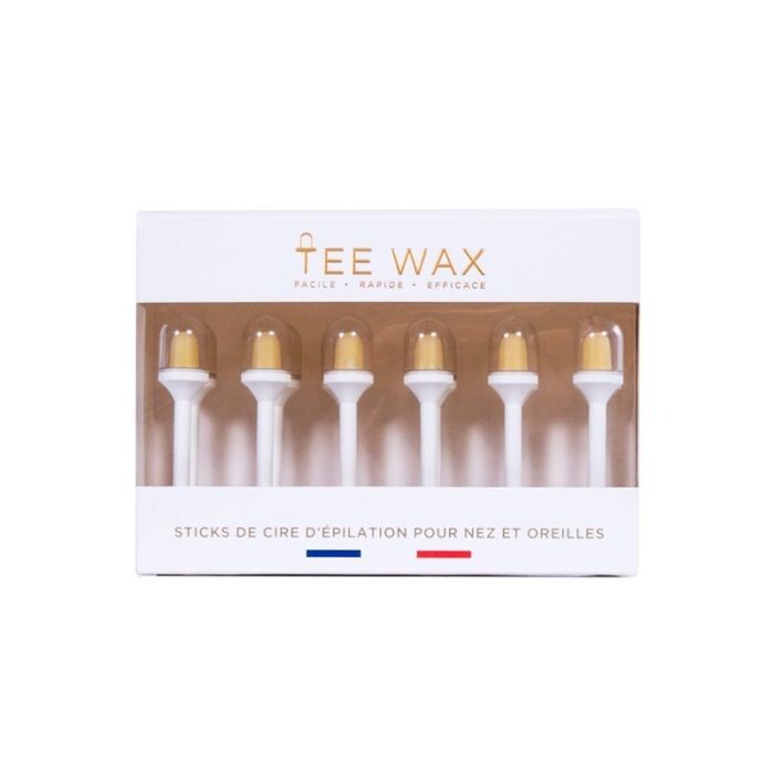 TEE WAX - Sticks cera per epilazione peli naso e orecchie 12 pz