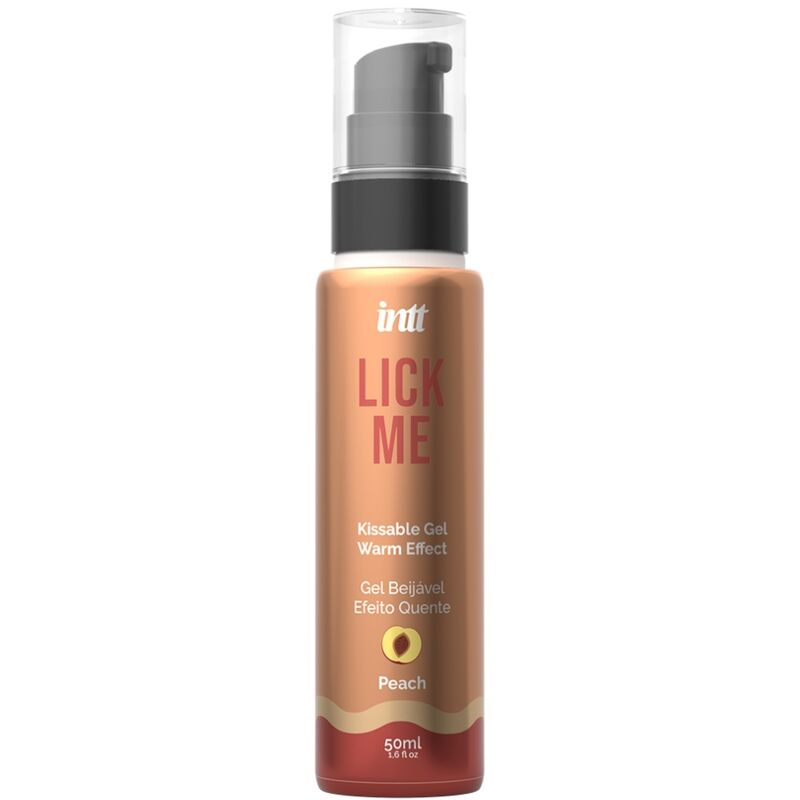 Gel Lubrificante Anale Riscaldante Commestibile Intimo Sessuale Unisex Pesca50ml