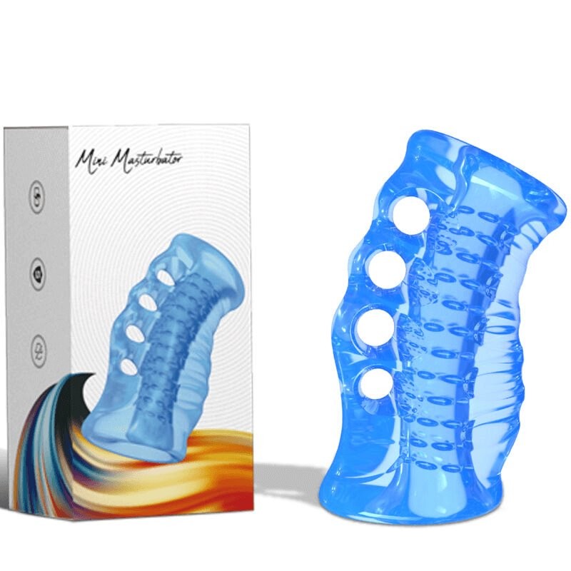 Armony - Masturbatore Uomo in Silicone Blu