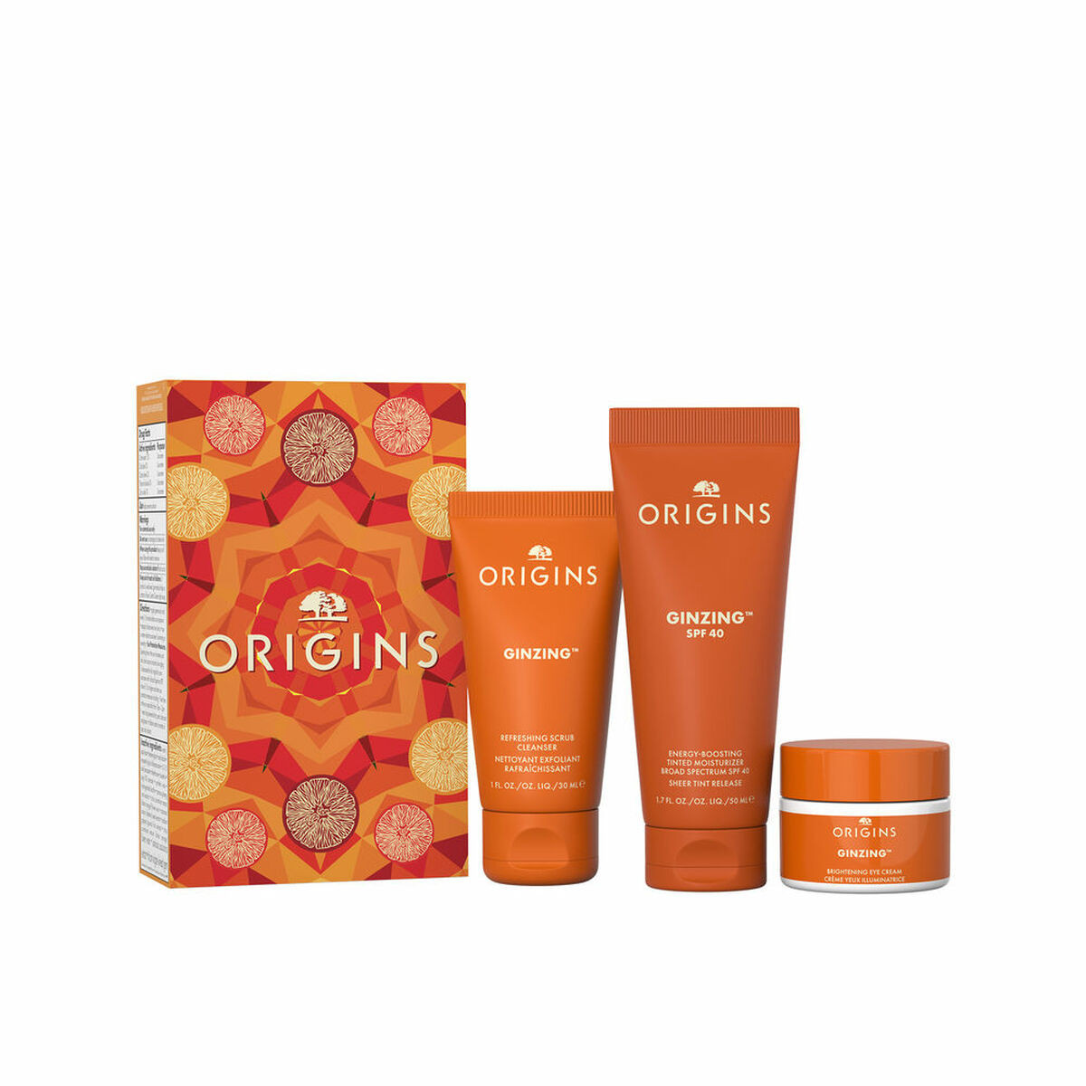 Set Cosmetica Unisex Origins GINZING 3 Pezzi