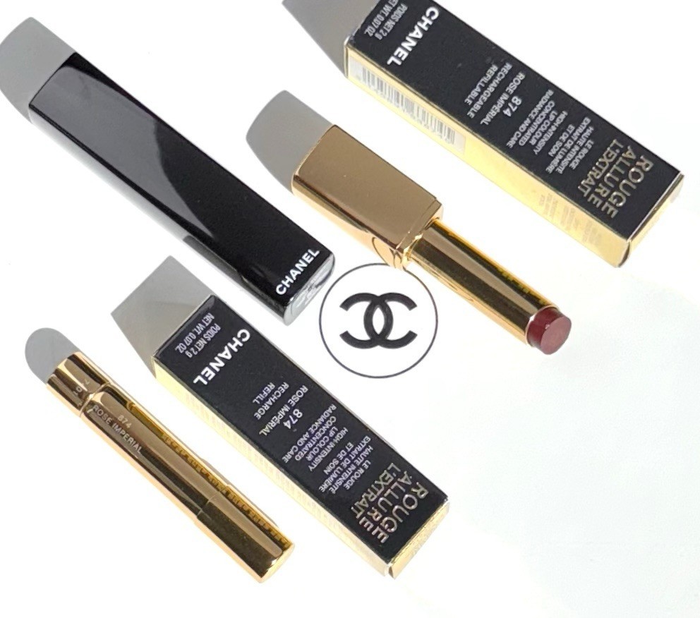 Chanel Rouge Allure L’extrait Lip Colour + Refill 874 Rose Imperial