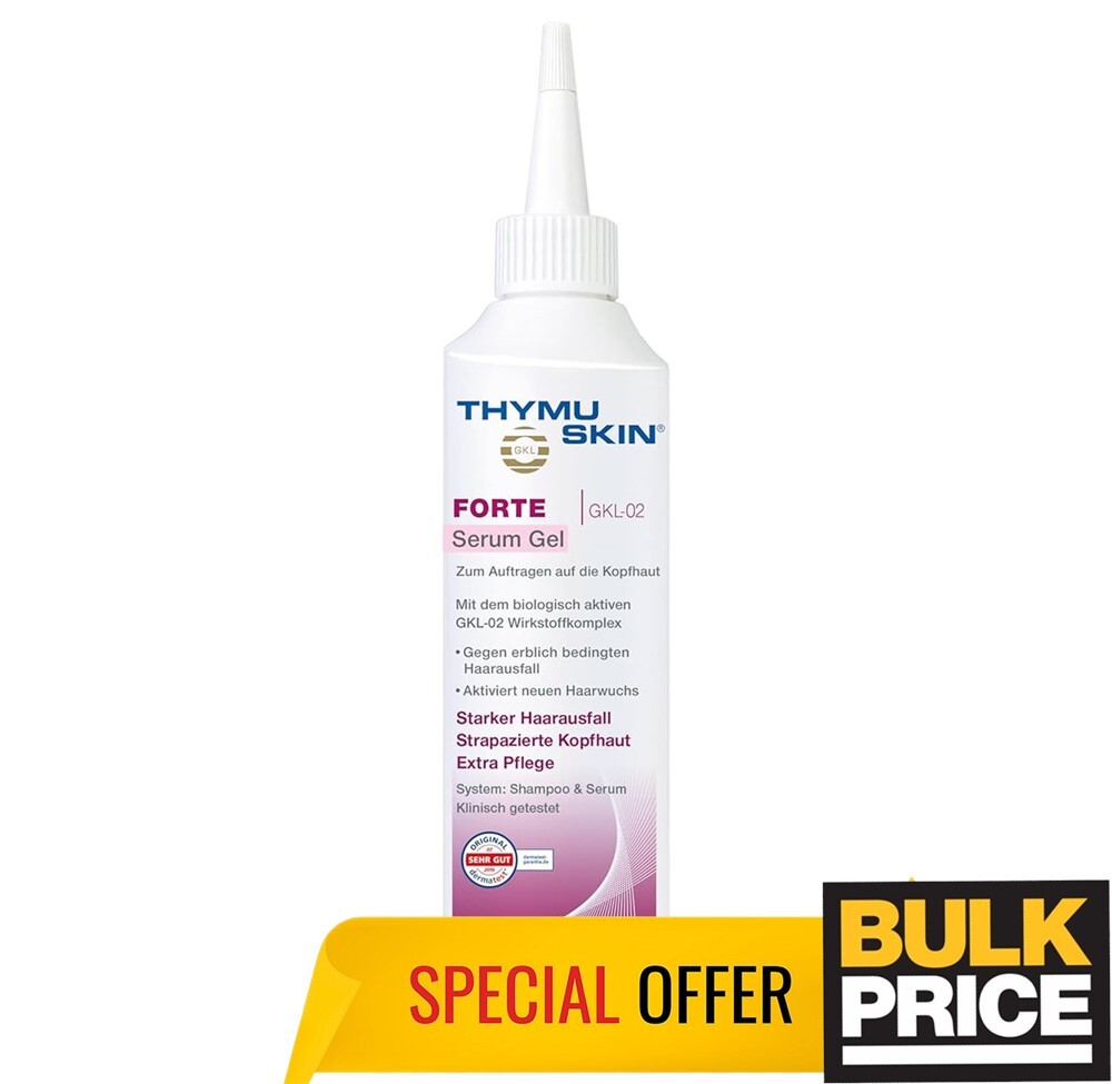 Thymuskin Forte Siero Gel per Capelli Sottili & Massive Perdita Trattamento