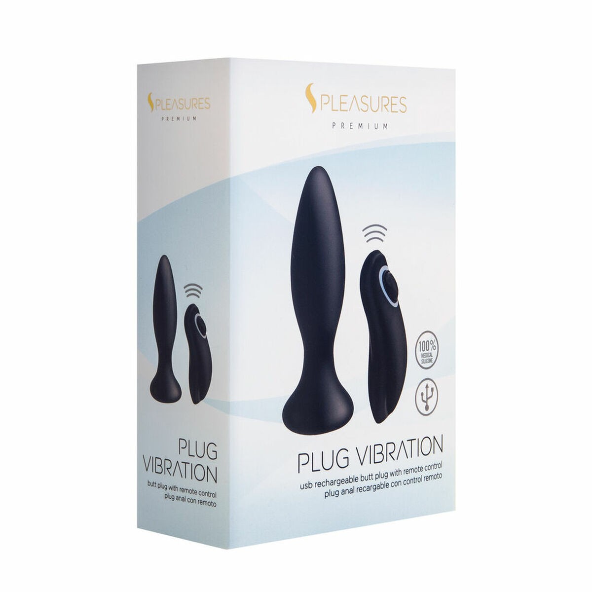 Plug Anale S Pleasures Nero
